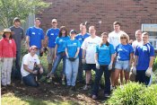 Erie Insurance Volunteers Lend a Hand at BNI Gardens