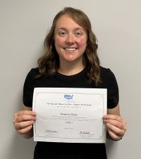 DSP Certification Congratulations - Brianna Hess